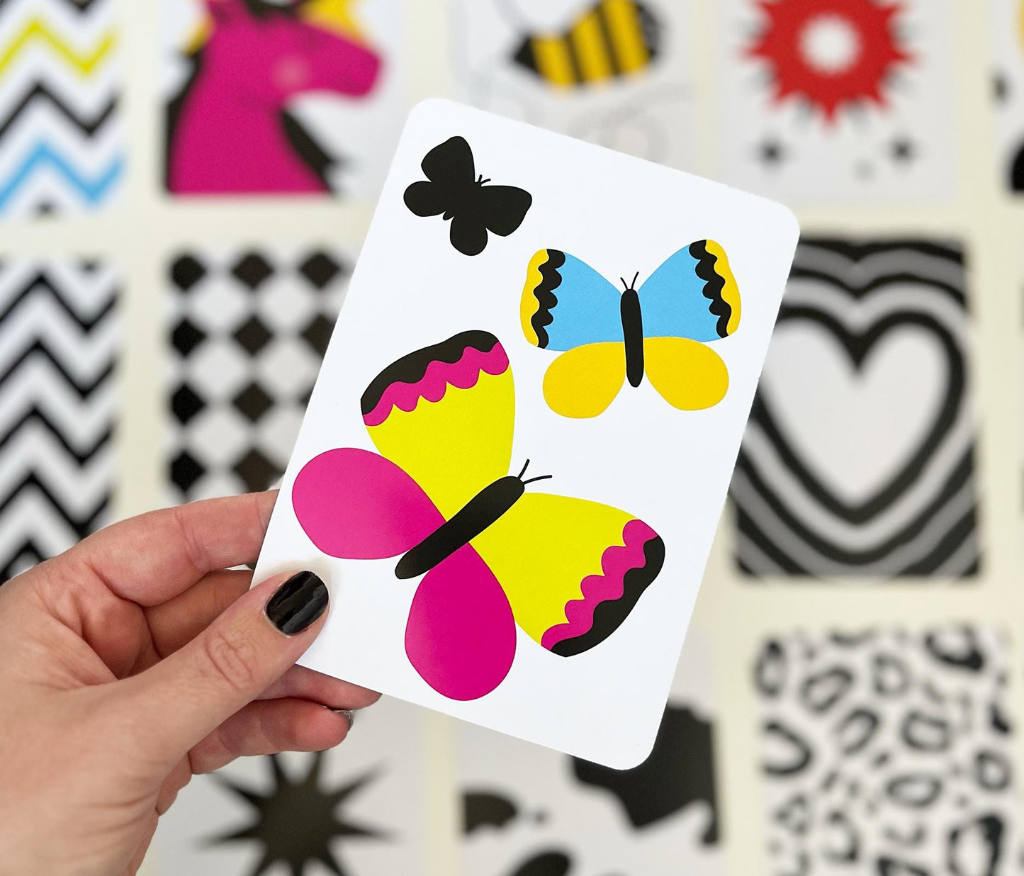 Baby Sensory Flash Cards