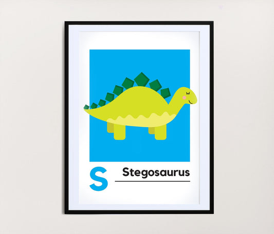 Stegosaurus Print