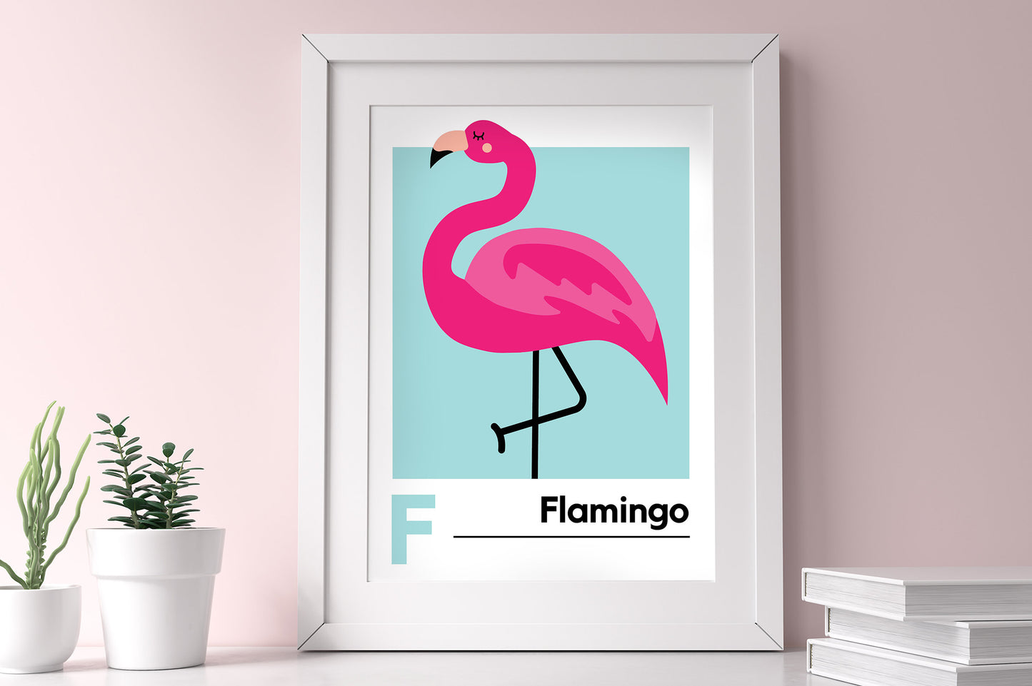 Flamingo Print