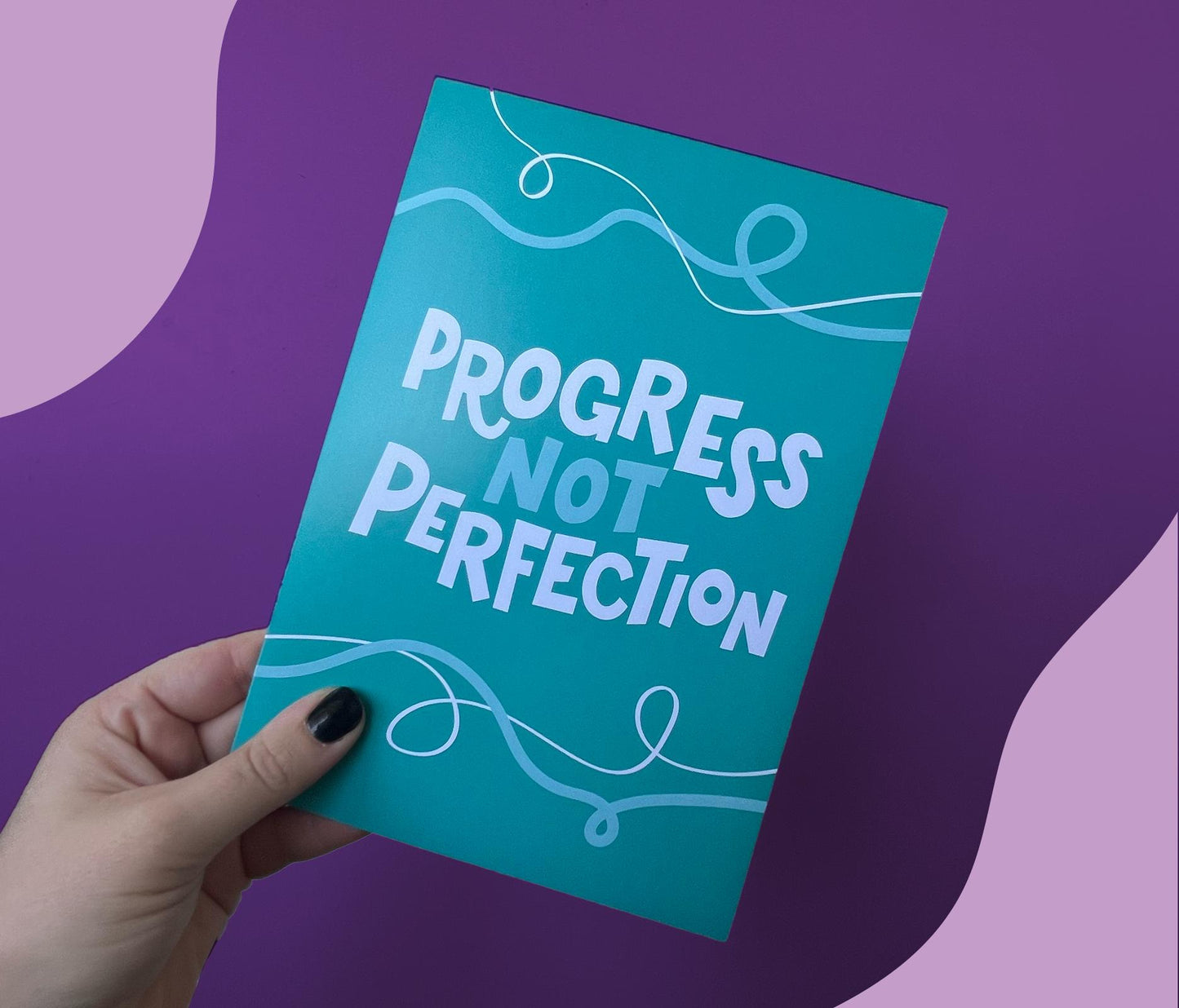 Progress Not Perfection Card