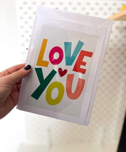 Love You Card