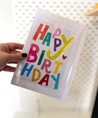 Happy Birthday Card