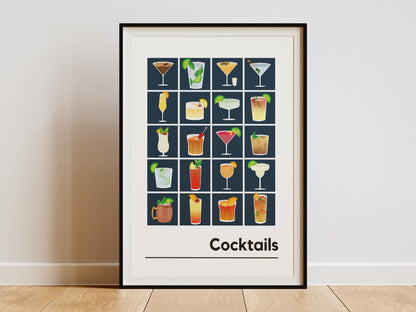 Cocktails Print