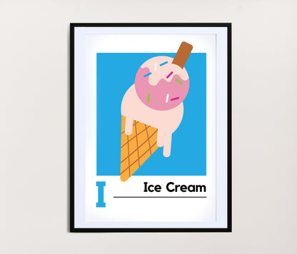 Ice Cream Print