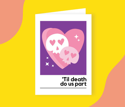 Til Death Do Us Part Card