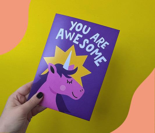 You Are Awesome Card