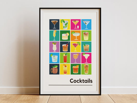 Cocktails Print