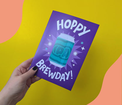 Hoppy Brewday Card