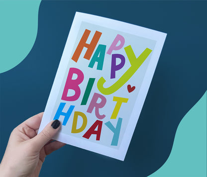 Happy Birthday Card