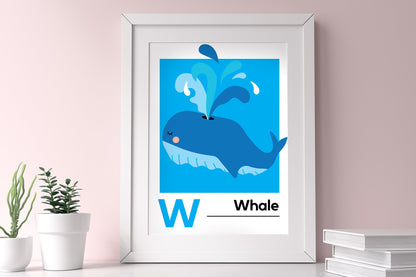 Whale Print