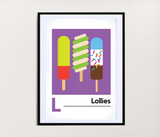 Lollies Print