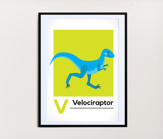 Velociraptor Print