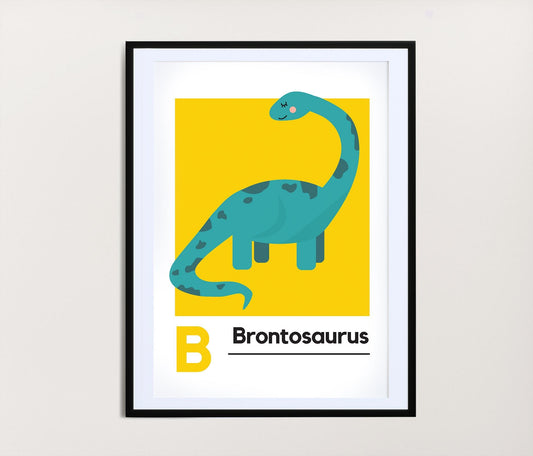 Brontosaurus Print