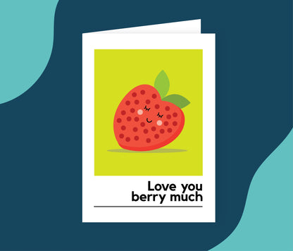 Love You Berry Much Card