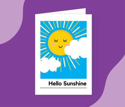 Hello Sunshine Card