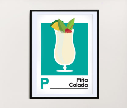 Piña Colada Print