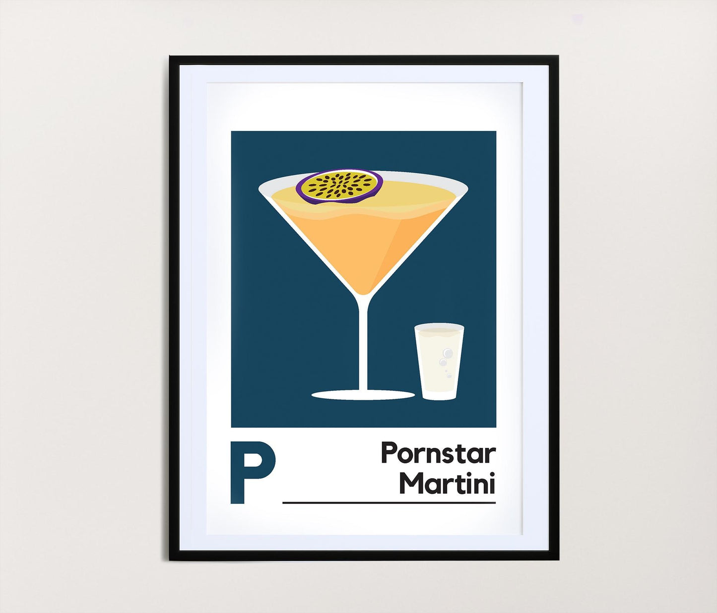 Pornstar Martini Print