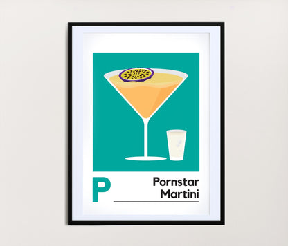 Pornstar Martini Print