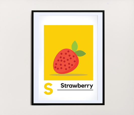 Strawberry Print