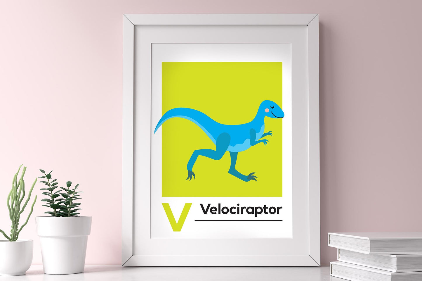 Velociraptor Print