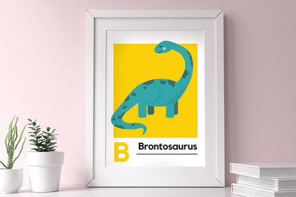 Brontosaurus Print