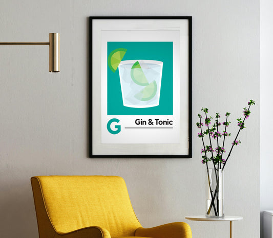 Gin & Tonic Print