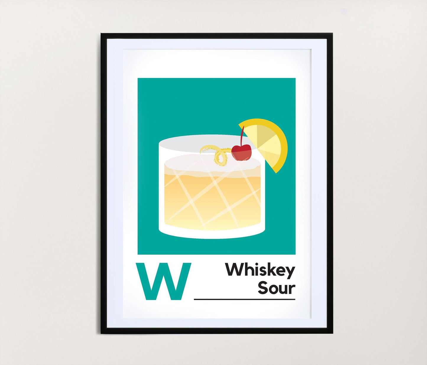 Whiskey Sour Print