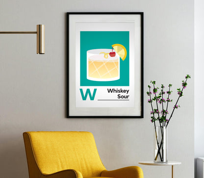 Whiskey Sour Print