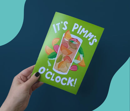 It's Pimms O'Clock Card