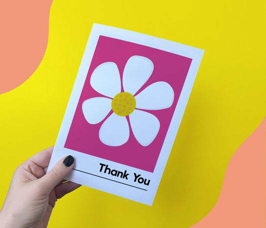 Thank You Flower Card