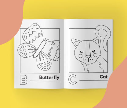 Alphabet Colouring Book