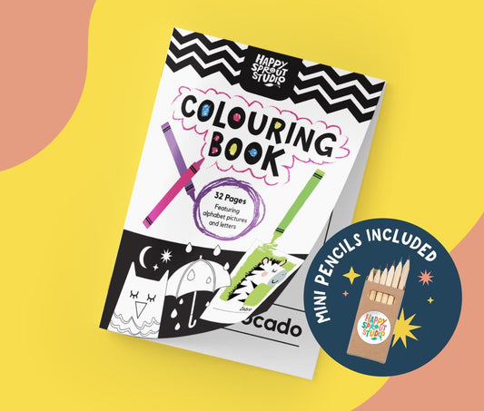 Alphabet Colouring Book