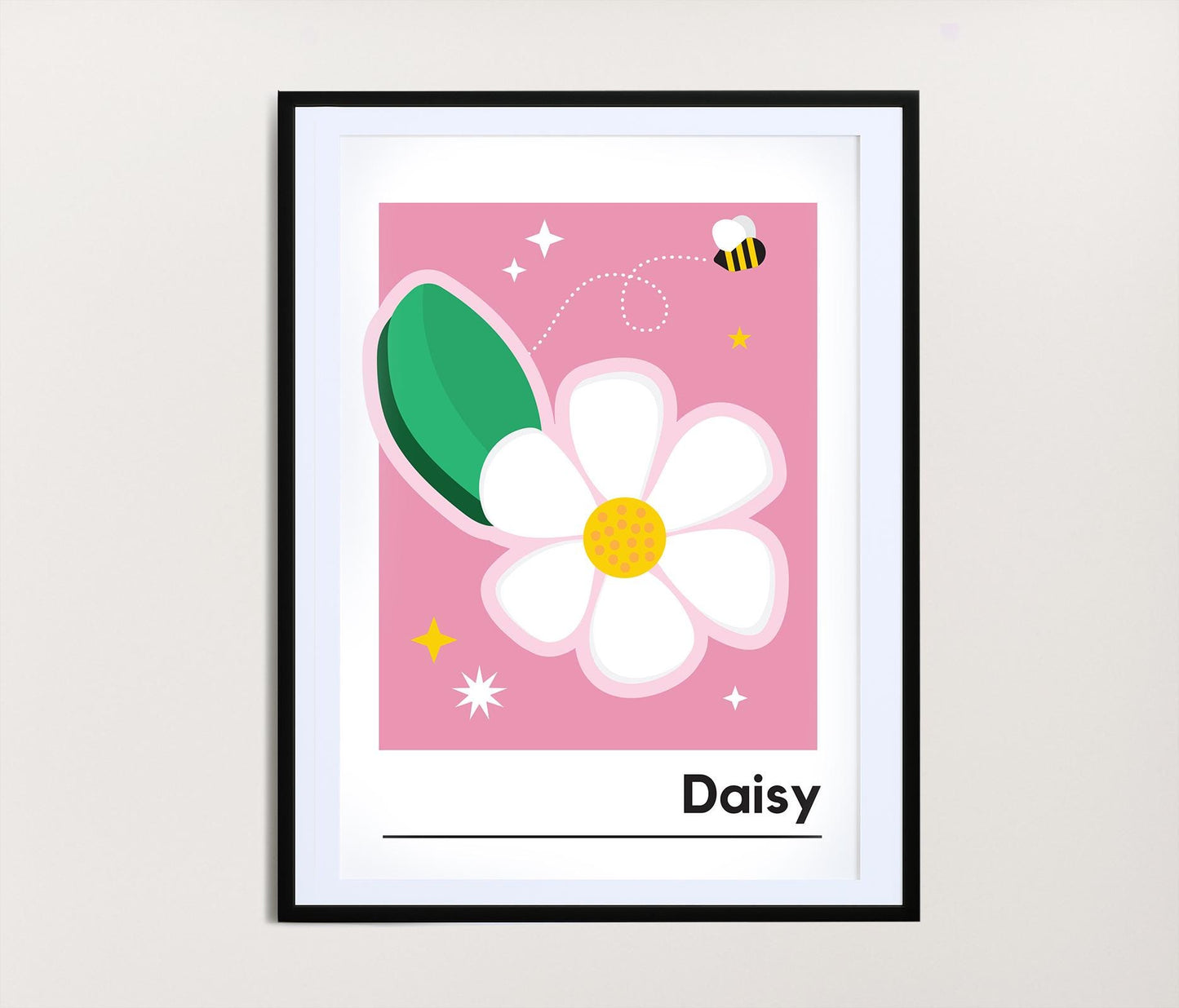 Daisy Print / April Birth Month